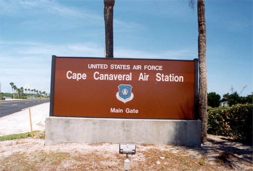 Cape Canaveral Air Station Gate 1