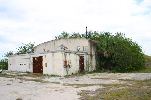 Complex 18 blockhouse exterior