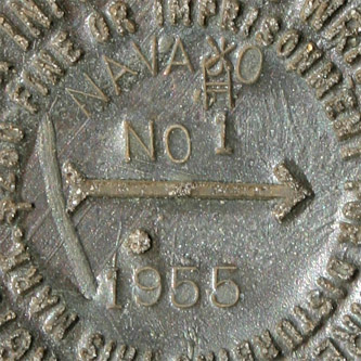 Geodetic survey marker (note correction)