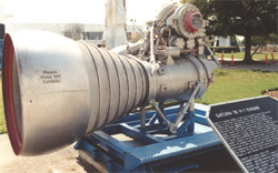 Saturn IB H-1B engine detail