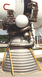 Saturn IB J-2 engine detail