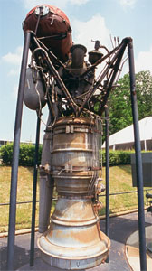 Mercury Redstone engine detail